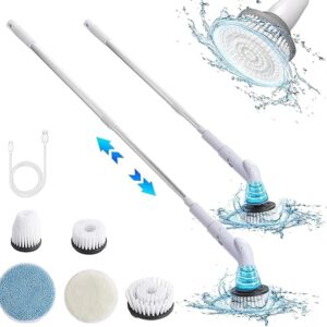 Electric cleaning brush, rotary floor scrubber