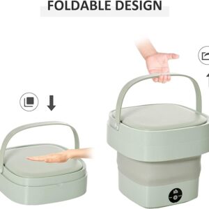 Foldable Mini Laundry Machine, Superfast cleaning