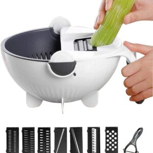 15 in 1 Vegetable Cutter With Drain Basket